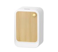 Générique Slim Bathroom Bin - Sturdy Trash Can, Garbage Bin with Automatic Design, Trash Containers with Touchless Style, Home Item Garbage Basket, Indoor Wastebasket for Daily Debris Collector