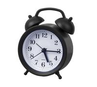 Générique Small Analog Clock- 4,53 pollici Silent Retro Home Time - Batteria Operata Small Clock - for Living Room Nightstand Workplace Dorm Kitchen Counter Hotel