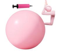 Générique Small Exercise Ball | 9.84In Mini Training Esercising Tool Anti Burst, PVC Slip Resistant Pilates Yoga Ball | Home Gym Shaping Workout for Women Girls