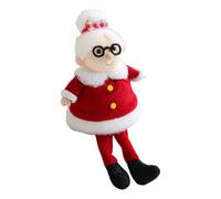 Générique Small Santa Doll Figurine Tavolo, Soft Santa Claus Ornaments Baby, Home Seasonal Decorfor Holidays, Plush Ornament Decoration for Car Shelf Home Living Room Indoor Office Window Display