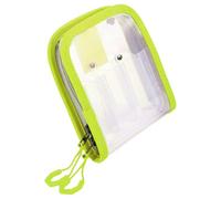 Générique Small Tackle Bag - 5,9 pollici, 6-Compartment Clear Pocket | Fishing Lure Organizer, Protective PVC & PE Cover for Freshwater, Saltwater, Kayak, Boat, Ice Fishing, Outdoor Anglers, verde, Se