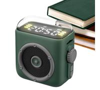 Générique Small Wireless Speaker - Magnetic Music Player, Portatile Outdoor Speaker, Rugged Travel, Compact Audio System | for Home Study & Fitness Workout