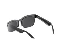 Générique Smart Audio Glasses, Wireless Sunglasses, Built-In Speakers with Uv400 Protection, Lightweight Unisex Frame, 1 Pair Black for Sport, Work, Outdoor Activities