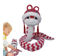 Générique Snake Year Plush, Snake Mascot Plush, Cinese New Year Decorations 2025, Lunar New Year Snake Plush Toy, Snake Plush Toy for Family, Cinese Snake Plush, Lunar New Year Plush Toy,