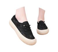 Générique Sneakers con zeppa casual in maglia traforata traspirante elegante - Scarpe alla moda estive, comode per piedi piatti, con soletta esterna.