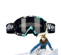 Générique Snow Goggles For Men & Women | Snowboard Snow Skiing Goggles | Skiing Goggles Outdoor Snowboard Goggles Enhanced Vision Design | Anti-Scratch Sci Goggles Assorb UV Rays For Riding Sports