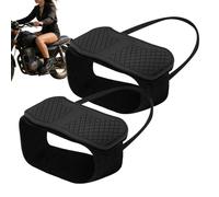 Générique Soft Motorcycle Boot Protector, non-slip Adjustable Pad, Medium Size Protector with Universal Fitit, Riding Accessory, Footwear Tool with Comfortable Design, Boot Guard for Men and Women