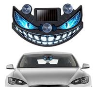 Générique Solar Car Window Lights - LED Eyes | USB ricaricabile ABS 5W