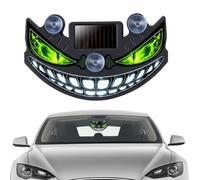 Générique Solar Car Window Lights - LED Eyes | USB ricaricabile ABS 5W