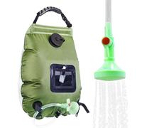 Générique Solardusche Camping 20L - Tragbare Außendusche Mit Abnehmbarem Duschkopf & Schlauch | Mobile Campingdusche Für, Garten & Wandern, Warmes Wasser Durch Sonnenenergie, PVC, 47x51cm