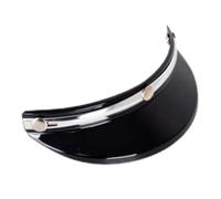 Générique Sonnenschutz | Helmvisier mit Drei-Clip-Design | Einfach zu installierendes Helmzubehör im Vintage-Stil für Motocross-Halbschalenhelme, Helme