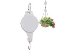 Générique Sospensione retrattile per | Supporto robusto ad uso intensivo, gancio retrattile per uso interno esterno, casa, giardino, balcone, vasi da fiori