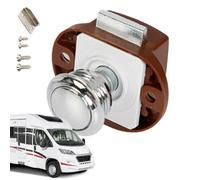 Générique Sostituzione Della Serratura Della Porta per Campeggio Auto | Serratura A Spingere Senza in Zinco - Accessori Di Blocco Di Sicurezza per Motorhome Van Caravan Bagno Parte