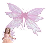Générique Sparkling Fairy Wings - Angel Wings for Women, Butterfly Wings Girls | Adulti Angel Wings, Fairy Costume for Women Halloween Dress Up
