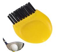 Générique Spazzole per Mini Club da Golf,Spazzola da Club da Golf leggera e portatile, detergente per Club per pulire le teste di palline e scarpe, pulitore di scarpe