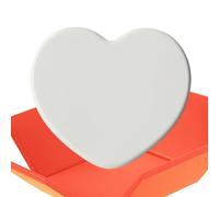 Générique Specchio Portatile | Formato Compatto a Forma di Cuore - Specchio Trucco | per le Donne Adolescenti Bagno Borsa da Tavolo Salone Parrucchiere Doccia