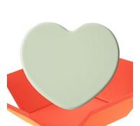 Générique Specchio portatile | Specchio tascabile a forma di cuore, cosmetico portatile | per le donne adolescenti bagno borsa da toeletta salone acconciatura doccia