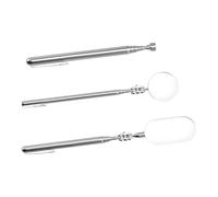 Générique Specchio telescopico | Specchio di controllo telescopico per strumenti meccanici | Design pieghevole con manico ergonomico per manutenzione meccanica professionale