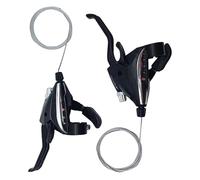 Générique Speed Cycling Gear Shifter - 3 x 9 Thumb Leve con cavo di spostamento per bici da strada, precisione Gear Trigger, affidabile lega per touring Urban Commuting Outdoor