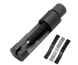 Générique Spinta per spillo per orologio - Strumento per orologio in metallo, estrattore di maglie precise | estrattore di orologi in metallo resistente all'usura, facile da maneggiare per una facile