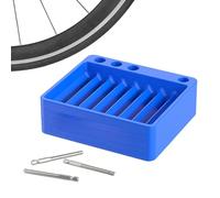 Générique Spoke Storage Box, Partitioned Organizer Case, Portable Sorting Tool, Quick Access Design, Durabled Wheels Ideal for Accessories, Workshop Use, 3.17x2.78x0.98 in