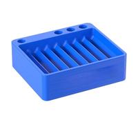 Générique Spoke Storage Box, Partitioned Spokes Holder Organizer, 3.17x2.78x0.98 Inches Convenient Sturdy Portable Quick Sorting Tool Case for Wheel Building and Bicycle Accessoryx