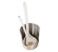Générique Spoon Holder - 4.92 Inch Stainless Steel Kitchen | Multi Functional Lid Rest And Spatula Stand | Utensil Holder For Stove Top Cleaning. 10,5 x 12,5 cm, Sturdy, Washable, Countertop Saver.