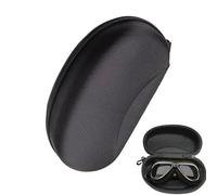 Générique Sport Glasses Case, Hard Sports Glasses Storage, Sci e Snowboard Goggles Bag, Durable Shell, Travel Carrying Holder, Snow Sport Accessories, 7x3 in, Black, 1 pezzo, Convenient, Nero , Se