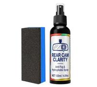 Générique Spray antiappannamento 120 ML - Spray antinebbia per parabrezza auto | Deflettore parabrezza per specchio | Automotive Moto Veicolo Camion Finestra Specchio retrovisore interno esterno