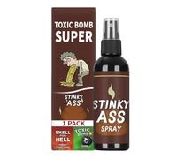 Générique Spray Extra Forte - Potente Pratica Divertente Oggetto Di Novità Ripieno Regalo Esilarante | Bomba Di Falso Crotte per Scherzo Divertente | per, Adulti, Famiglia, Amici, Ragazzi, Ragazze