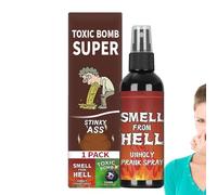 Générique Spray Extra Potente | Potente Pratica Divertente Oggetto Di Novità Ripieno Regalo Esilarante | Bomba Di Falso Crotte per Scherzo Divertente,per, Adulti, Famiglia, Amici, Ragazzi, Ragazze