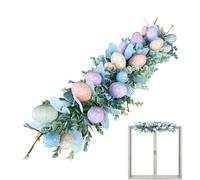 Générique Spring Door Wreath, Holiday Wreath Front Door Decor, Eucalipto Leaves Garland, Farmhouse Rustic Window Dangling Decorations for Home Party Supplies