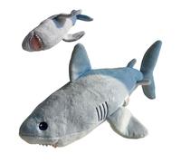 Générique Squalo in Peluche - Animale in Peluche | Giocattoli di squalo | 11inch Soft Realist Sharks Pillow Toy | Ricche di simulate PLAISS | Animali marini in morbido, in per il