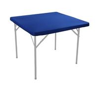 Générique Square Table Cloth, Square Fitted Cover, Stretch Desk Topper, Stretchable Cocktail Tablecloth, Ideal for Camping, Outdoor Dining, Eventi, Parti, 33,86 x 33,86 x 0,04 pollici