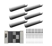 Générique Squirrel Spikes,Squirrel 15,75 x 2,56 pollici Pigeon Defender Strips Outdoor | Animal Spikes for Outside Fences, Gates, Walls, Roofs to Keep Animals Away