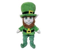 Générique St Patricks Stuffed Animal, Leprechaun Irish Doll, Plush Size for Bedroom Decor, Adorable Figure Detail, Toy Collectible Feature, Home Utility for Kids Adults Travel Shelf Office
