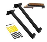 Générique Stainless Steel Supporti, Heavy Duty Easy-Install Mounting Kit, 11,81 x 1,97 x 1,18 pollici, Sturdy Home Hardware for Living Room, Kitchen, Apartment, Dorm Use