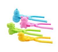 Générique Stampi da neve per esterni - giochi di giocattoli a palla di neve con manico, stampi di Shaper Snow, Snow Ball Fight Maker Tool Clip, Winter Snow Play Toys for Kids and Adults