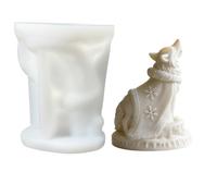 Générique Stampo per Cane per Candele Strumento di Colata in | Modelli Carini Per Candela A Forma Di Cane Per Candela Sapone DIY Decorazione Casa Calcestruzzo Arti Creative