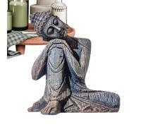 Générique Statua di Buddha per giardino, statuetta da ufficio, ornamento spirituale, scultura Zen, per meditazione, yoga, relax, casa, ufficio, auto