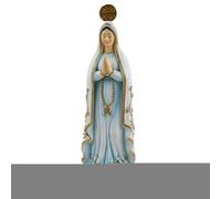 Générique Statuetta della Vergine Maria | Statuetta decorativa in Resina, piccola scultura cristiana - per la mamma per la nonna Collezione e Casa e Comodino Scrivania Scaffale Chiesa