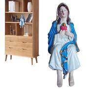 Générique Statuetta della Vergine Maria - Statuetta Sacra in Resina Decorativa, Rappresentazione della Santa Madre Vergine Maria - per la casa, l'ufficio, lo scaffale, il e l'angolo di