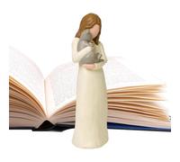 Générique Statuetta Sorella - Ornamento decorativo collezionabile in ricordo 'amicizia per gatti | Statua di sorella in perdita di un gatto - per la decorazione della cameretta dei bambini, del