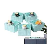 Générique Statuina di gatto, simpatica Bath Time Kitten Desktop, statua, 3,5 x 3 cm, gatto in caldo tubo, statuetta domestica, decorazione da giardino per gatti amanti, adorabile animale gatto statua