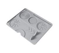 Générique Stazione di tassazione del caffè, base di tassatura in silicone per caffè, supporto portafiltro alimentare strumento bar controsoffitto uomini donne