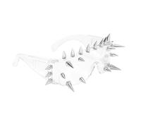 Générique Steampunk, occhiali da sole Steampunk, occhiali da sole strani | occhiali da sole fantasia, occhiali punk bizzarri decorativi per esterni, spiaggia, viaggi, trasparente, Se référer au