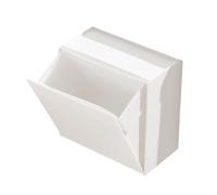 Générique Storage Box - Square No Drilling Canister Holder for Wall Storage, Versatile Organizer for Bathrooms, Kitchens, Bedrooms, Nursery, Living Room, Keys, Toiletries, Cell Phones and More