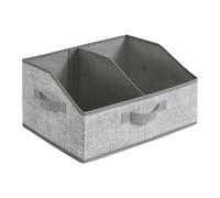 Générique Storage Sneakers for Organizing - Fabric Basket Storage Bins with 3 Handles, Removable Divider Design with Sturdy Construction for Living Room, Bedroom, Bathroom and Office