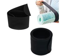 Générique Straps per yoga, portatile in silicone arrotolato, supporto per esercizi di esercizio, 50 x 5 cm, per pilates, esercizi di palestra indoor, e fitness all'aperto