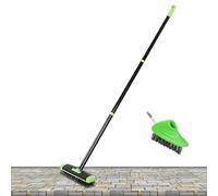 Générique Strumento Di Diserbo Per Giardino,Spazzola Manuale Con Manico Regolabile,Strumento Strappato- per Passerelle Pavimentazioni Crepsi Marciapiedi Percorsi Patio Giardini